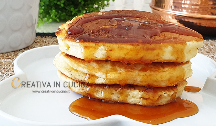 Pancakes ricetta di Creativa in cucina