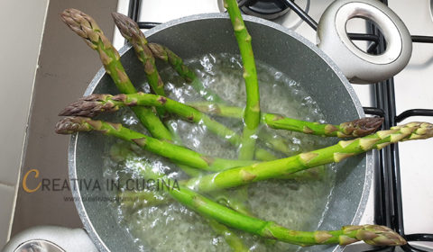 Crespelle con crema di asparagi ricetta di Creativa in cucina