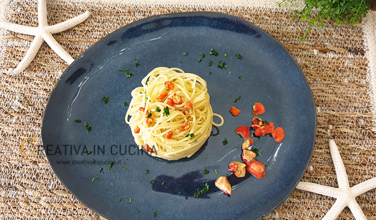 Spaghetti con limoni di mare ricetta di Creativa in cucina