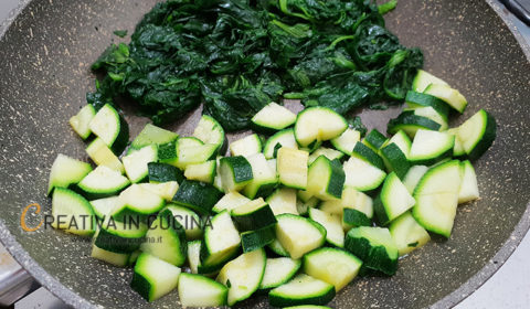 Quiche spinaci e zucchine ricetta di Creativa in cucina