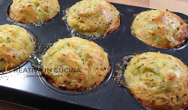 Muffin zucchine e carote ricetta di Creativa in cucina