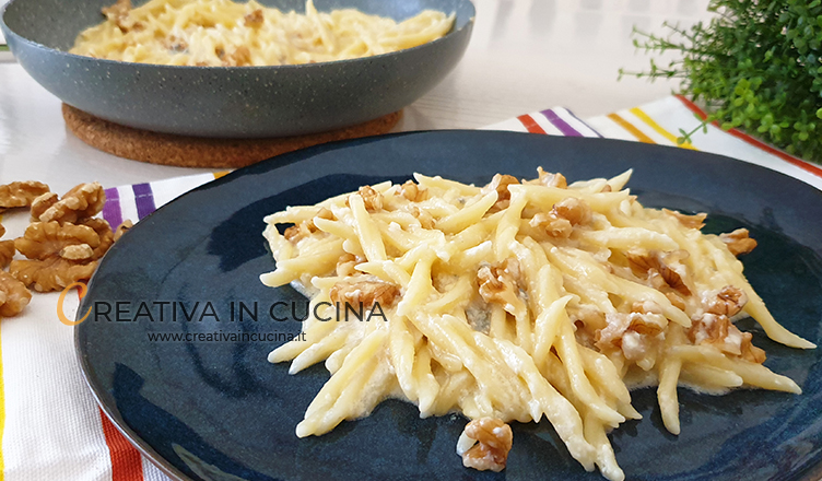 Trofie gorgonzola e noci ricetta di Creativa in cucina