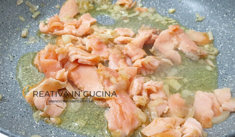 Pasta salmone e noci ricetta di Creativa in cucina